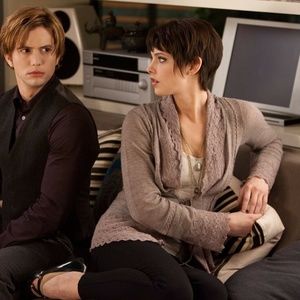 Alice Cullen Anthropologie Cardigan Alt Purple